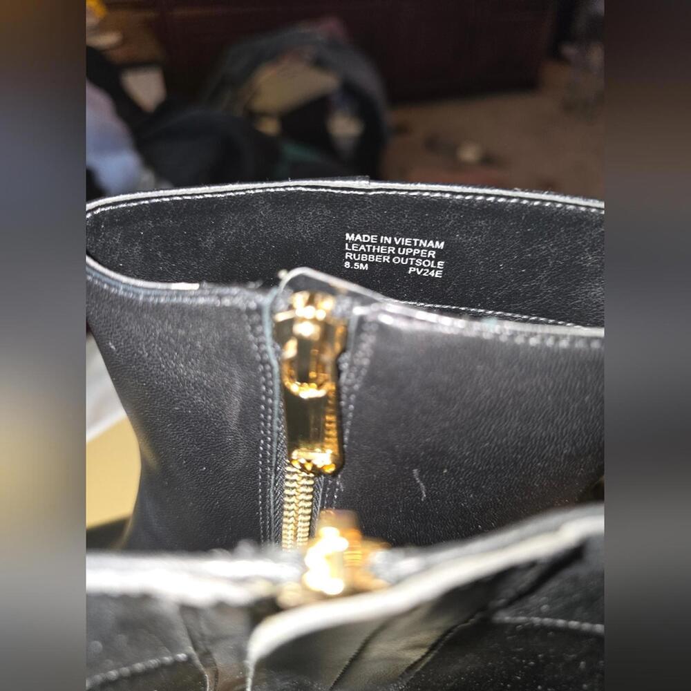 Michael Kors Cosmo Leather Kitten Boot - Picture 8 of 13